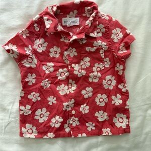 GAP Red Toddler Boy Shirt